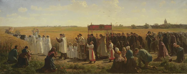 Der Segen des Weizens in der Artois, 1857